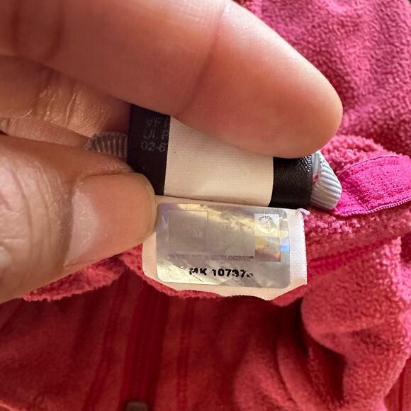 The North Face Full Zip Fleece Hoodie Sweater Light‎ Weight Women's Size Medium - Picture 2 of 9